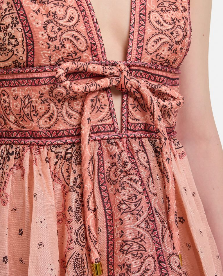 MATCHMAKER STRUCTURED MINI DRESS for Women - Zimmermann sale