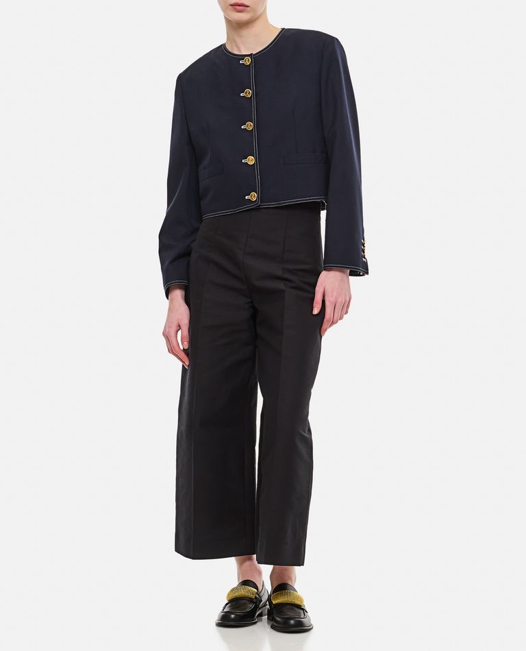 ジャケット THOM BROWNE BOX PLEATED CARDIGAN JACKET BOX PLEATED CARDIGAN JACKET for Women - Thom Browne sale | Biffi