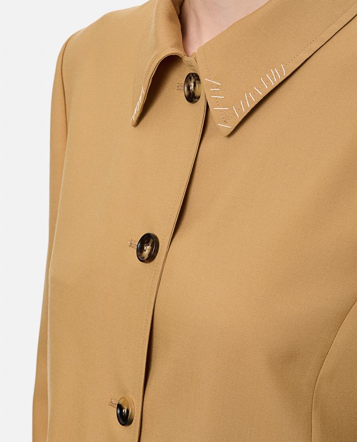 Marni - SINGLE BRESTED BUTTONED JACKET_4