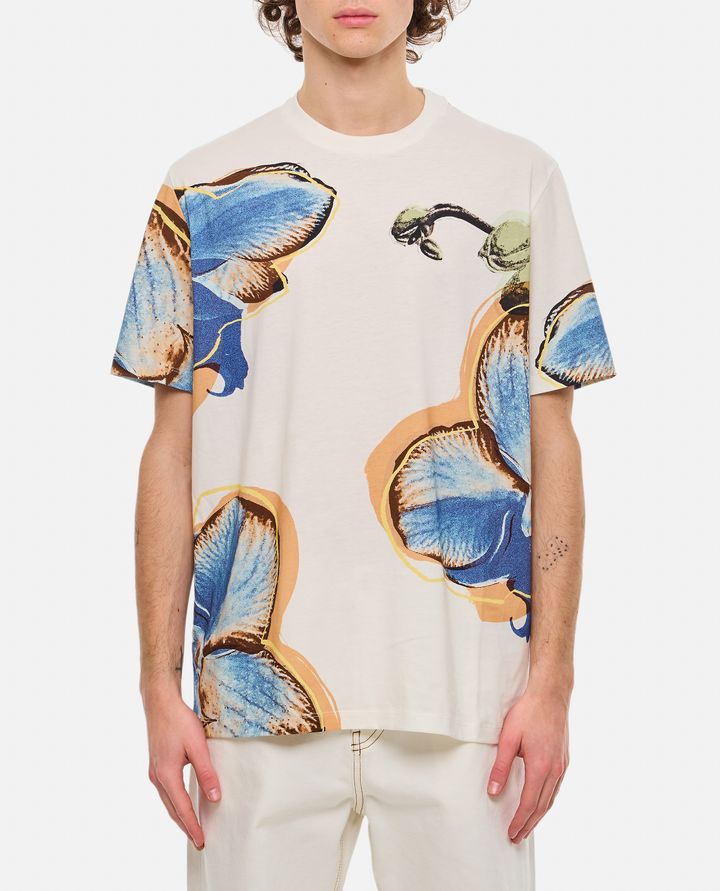 Paul Smith - ORCHID PRINT T-SHIRT_1