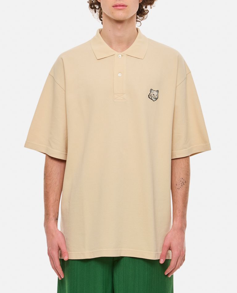 Maison kitsune polo shirt sale best sale