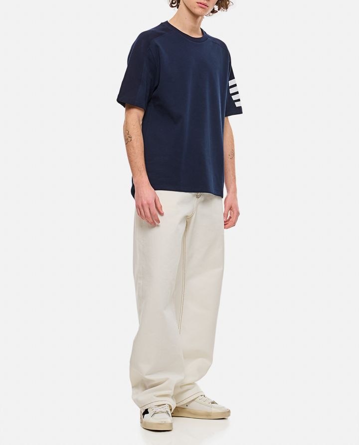 Thom Browne - T-SHIRT IN COTONE 4 RIGHE_2