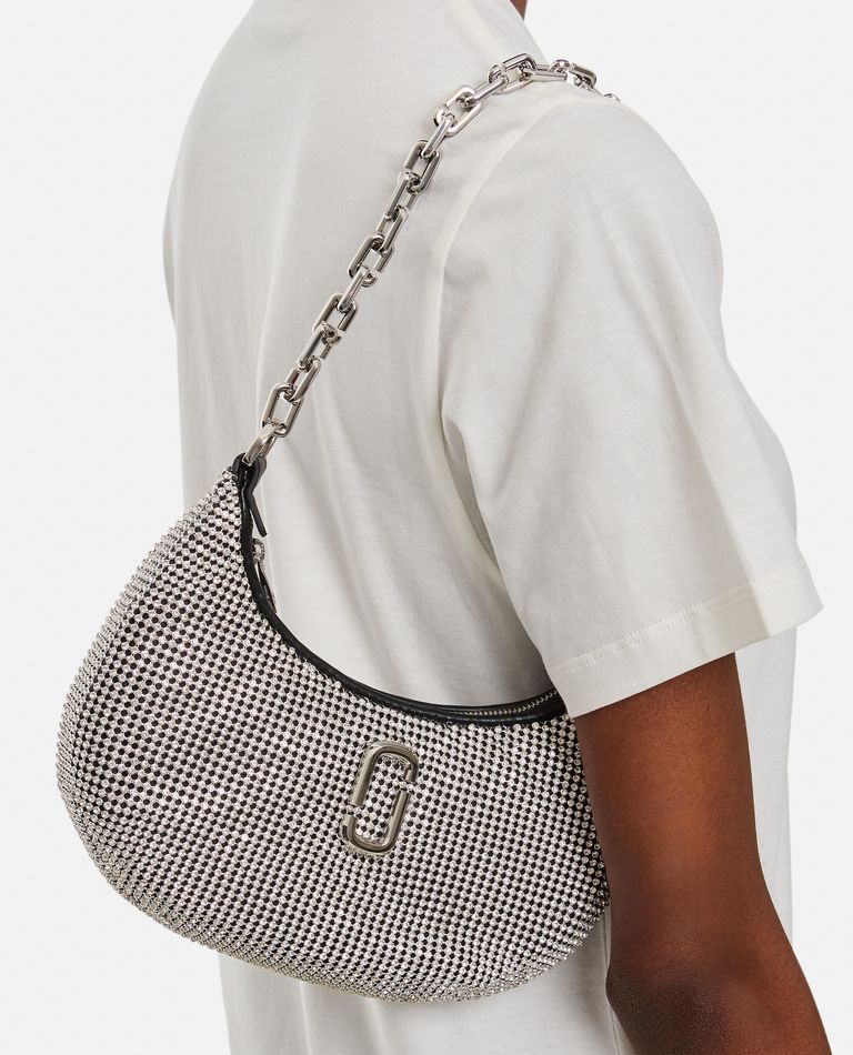 THE SMALL CURVE RHINESTONE J SHOULDER BAG for Women - Marc