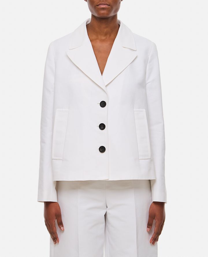 Marni - HIP-LENGHT SINGLE BREASTED BUTTONED JACKET_1