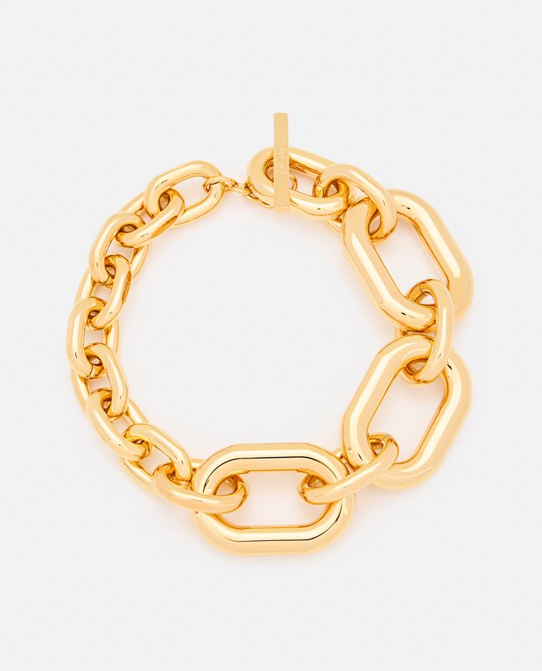 Shop Rabanne Xl Link Necklace In Gold