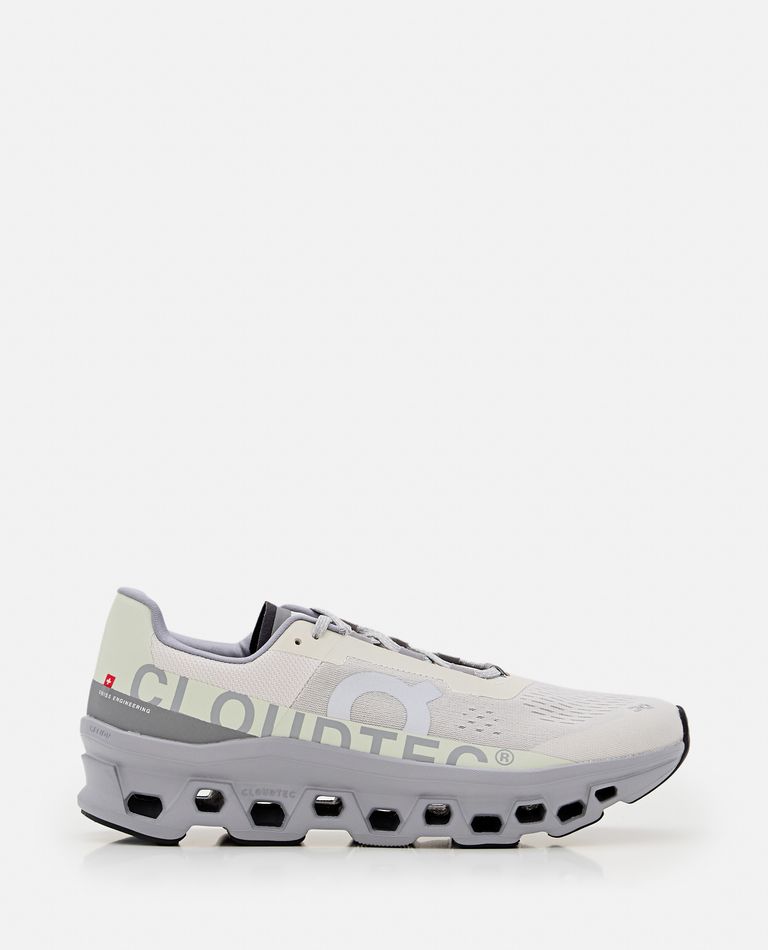 Shop On Running Cloudmonster Sneakers In Grey