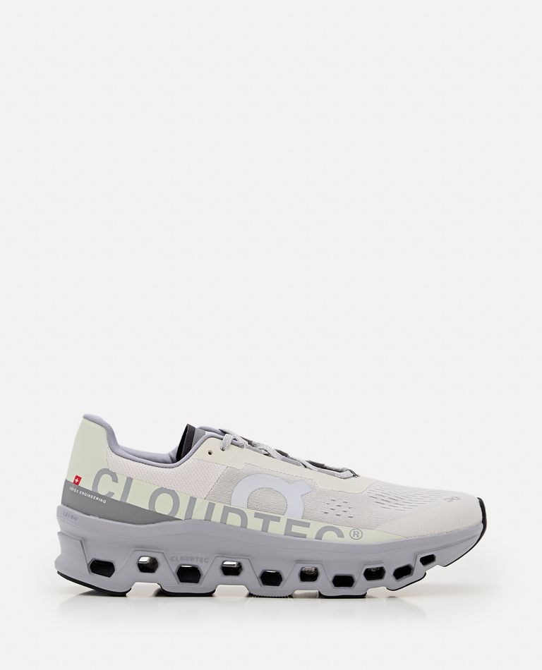 On Running Cloudmonster Mesh Sneakers In Grey