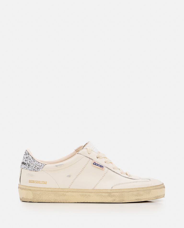 Shop Golden Goose Soul-star Sneakers In White