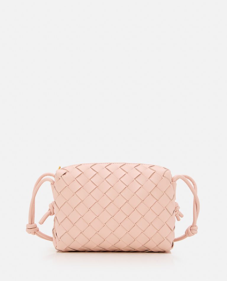 Bottega Veneta Mini Loop Camera Bag In Rose