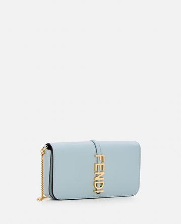 Fendi - LEATHER WALLET ON CHAIN