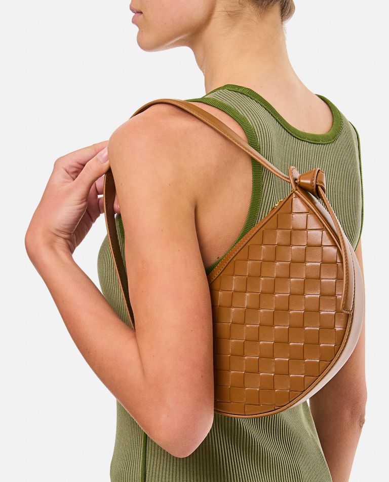 直営店☆BOTTEGA VENETA☆人気♪SUNRISE レザーショルダーバッグ MINI SUNRISE LEATHER SHOULDER BAG for Women - Bottega Veneta