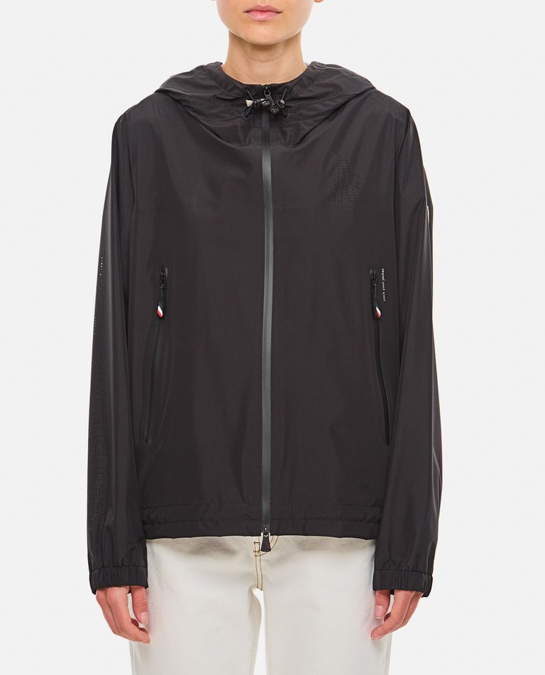 Shop Moncler Fanes Jacket In Black