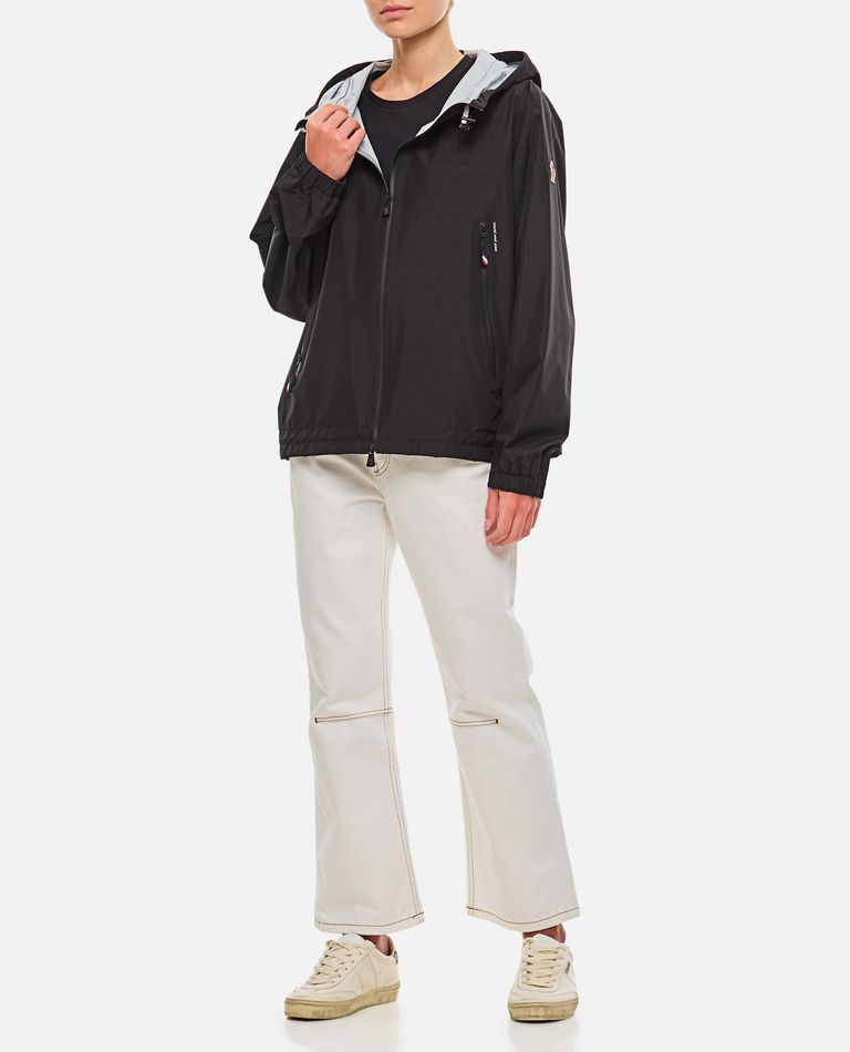 Shop Moncler Fanes Jacket In Black