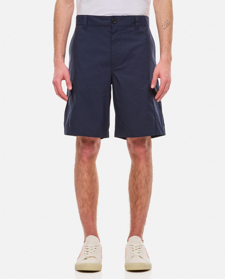 Shop Ps By Paul Smith Cargo Short In Blue