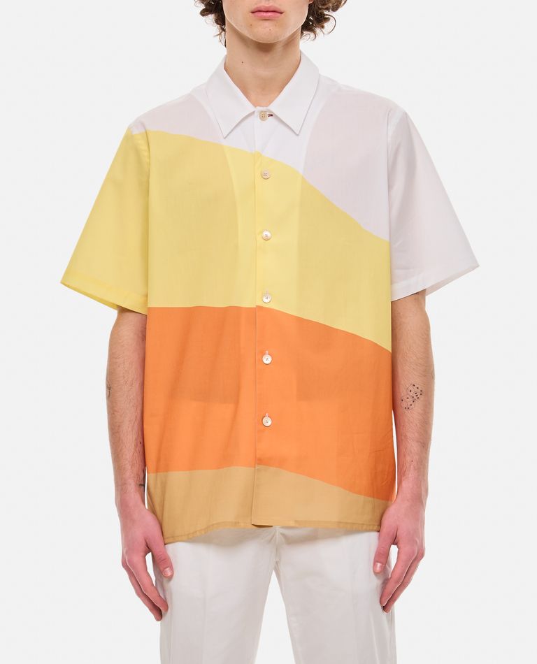 Ps By Paul Smith Casual Fit Cotton Shirt In Multicolor