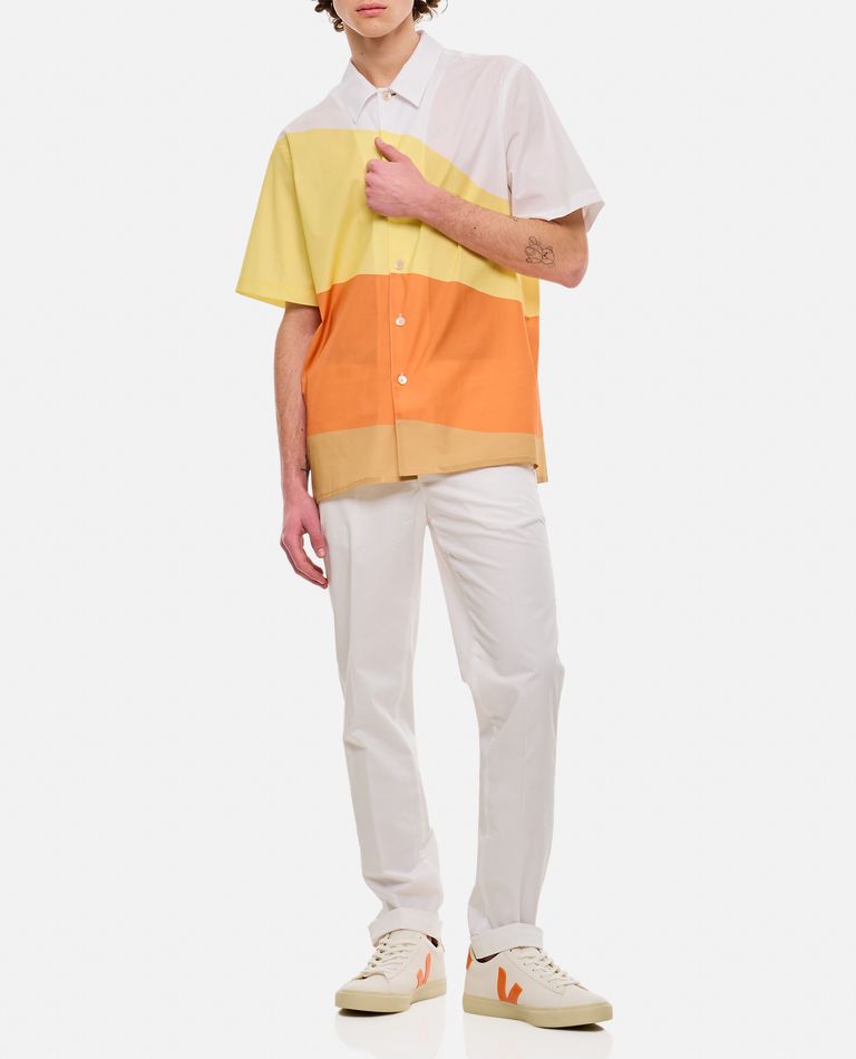 Shop Ps By Paul Smith Casual Fit Cotton Shirt In Multicolor
