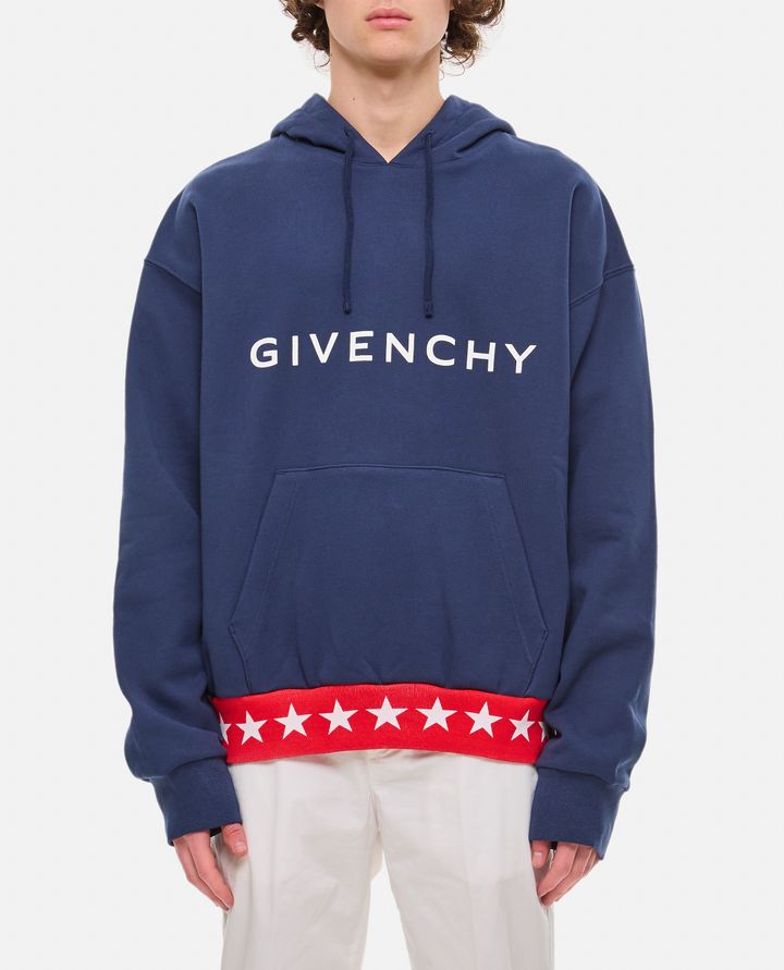 Givenchy - BOXY FIT HOODIE WITH POCKET BASE_1