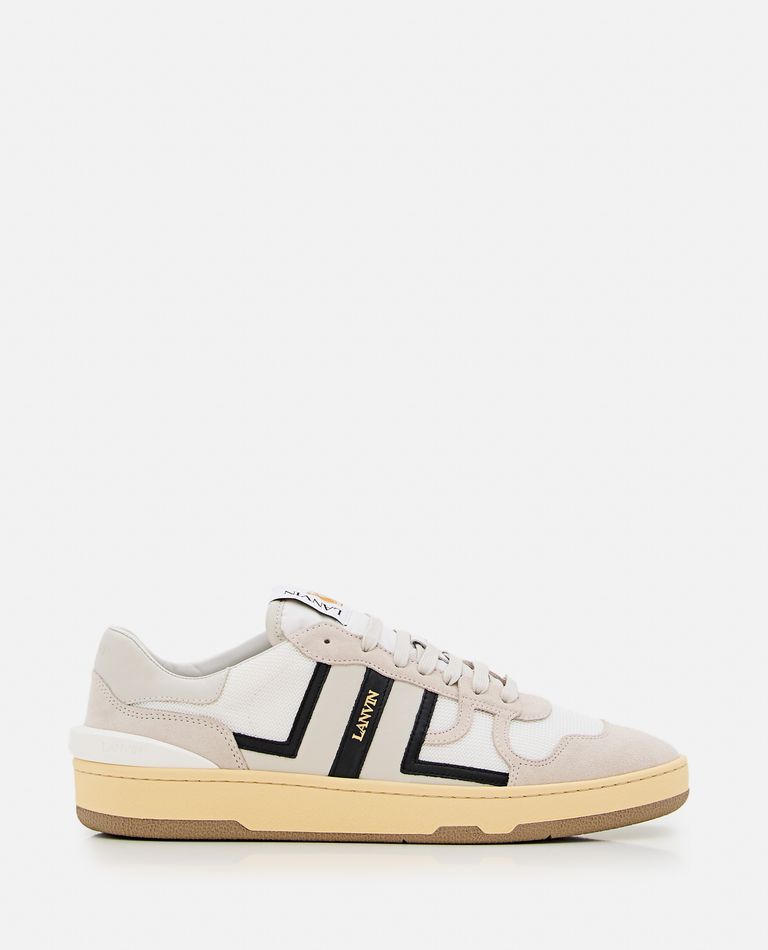 Shop Lanvin Clay Low Top Sneakers In White