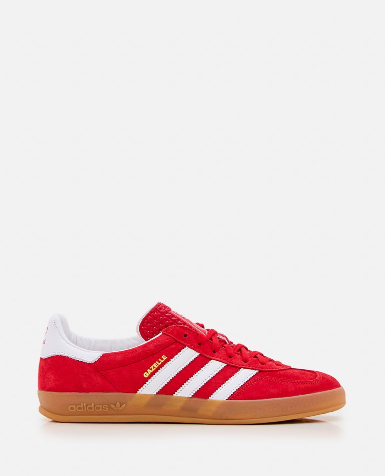 Shop Adidas Originals Gazelle Indoor Sneakers In Red