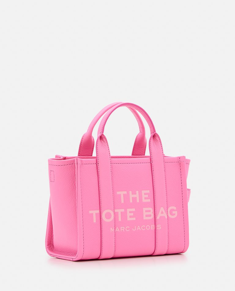 Shop Marc Jacobs The Small Leather Tote Bag In Rose