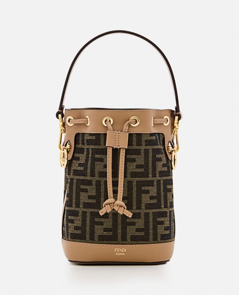 MINI MON TRESOR JACQUARD BAG for Women - Fendi | Biffi