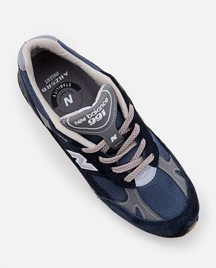 New Balance - 991 LEATHER SNEAKERS_4