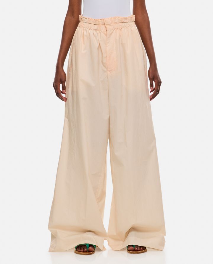 Quira - OVERSIZED COTTON TROUSERS_1