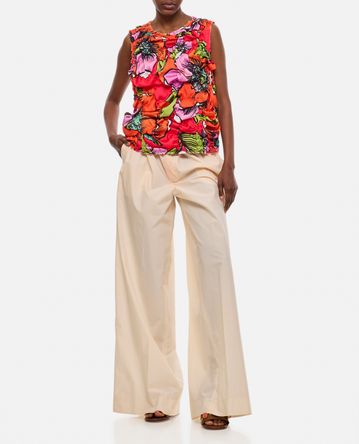 Quira - OVERSIZED COTTON TROUSERS