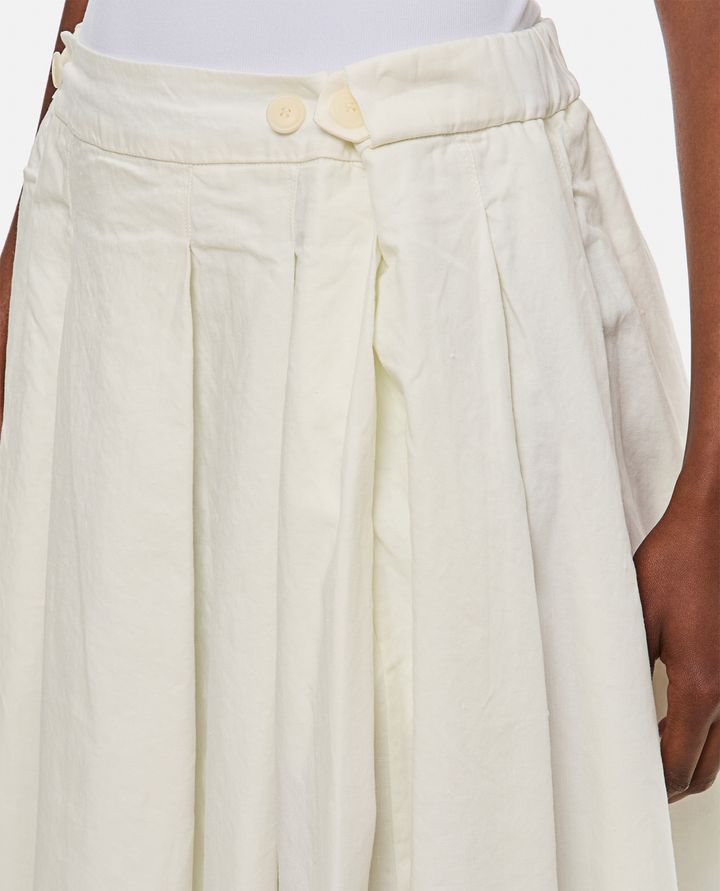 Casey & Casey - BOWLING COTTON AND LINEN SKIRT_4