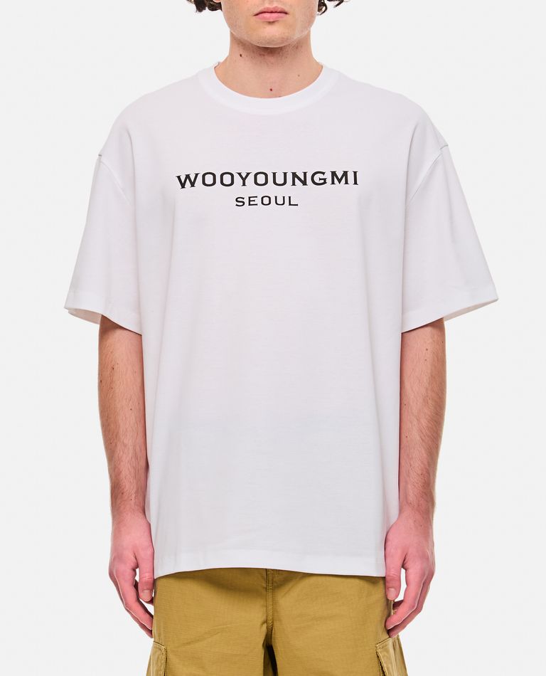 COTTON T-SHIRT for Men - Wooyoungmi sale | Biffi
