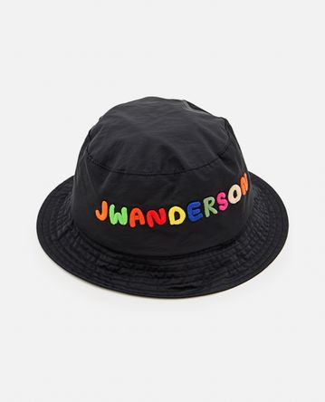 JW Anderson - JW ANDERSON X CLAY LOGO EMBROIDERY BUCKET HAT