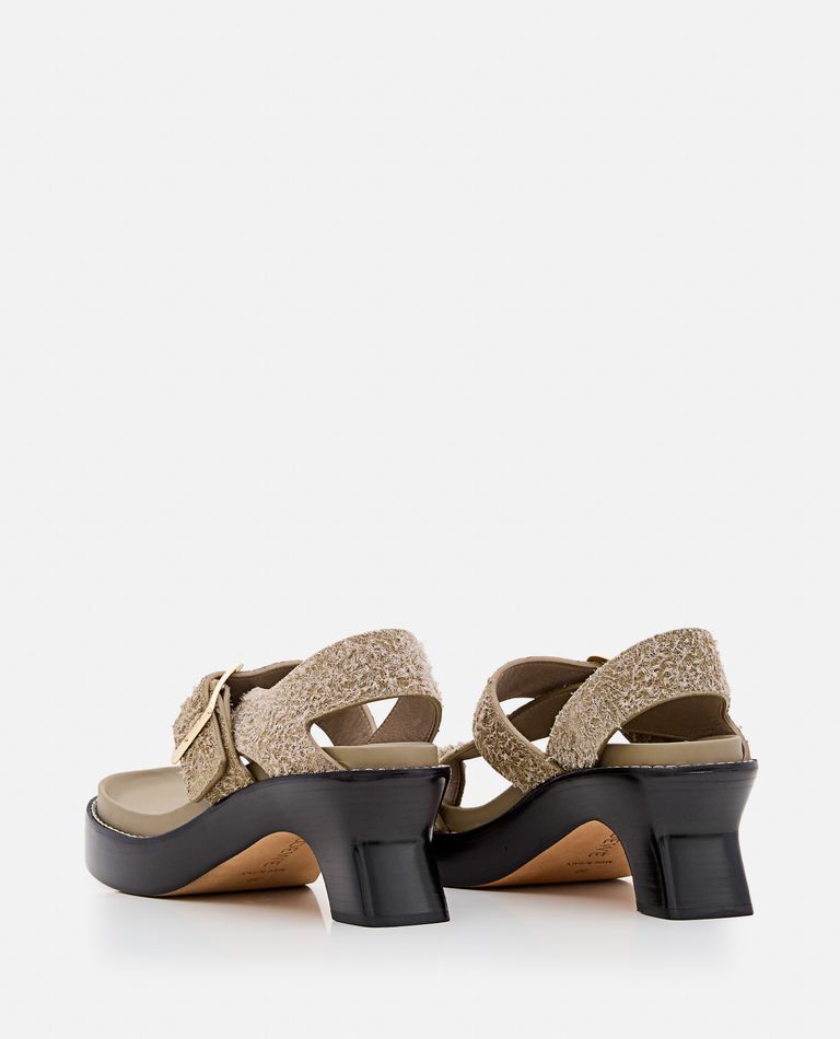 サンダル・ミュール Loewe Sandalo Con Tacco Ease LOEWE Loewe Ease Sandals | Saks Fifth Avenue
