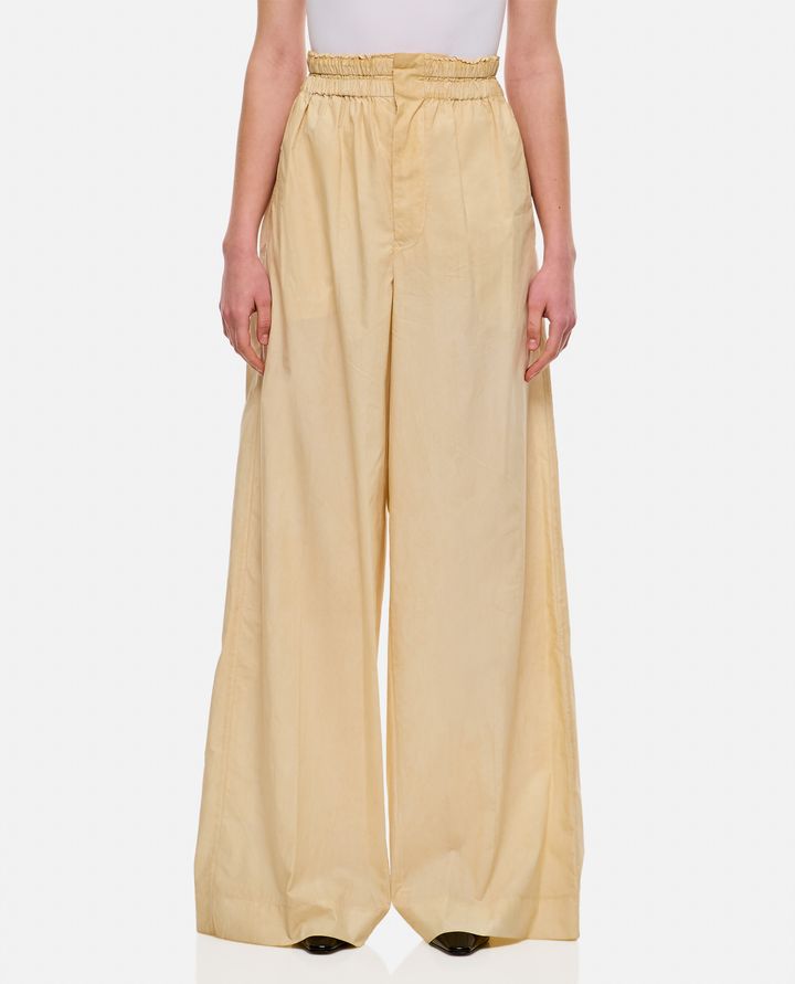 Quira - OVERSIZED COTTON TROUSERS_1