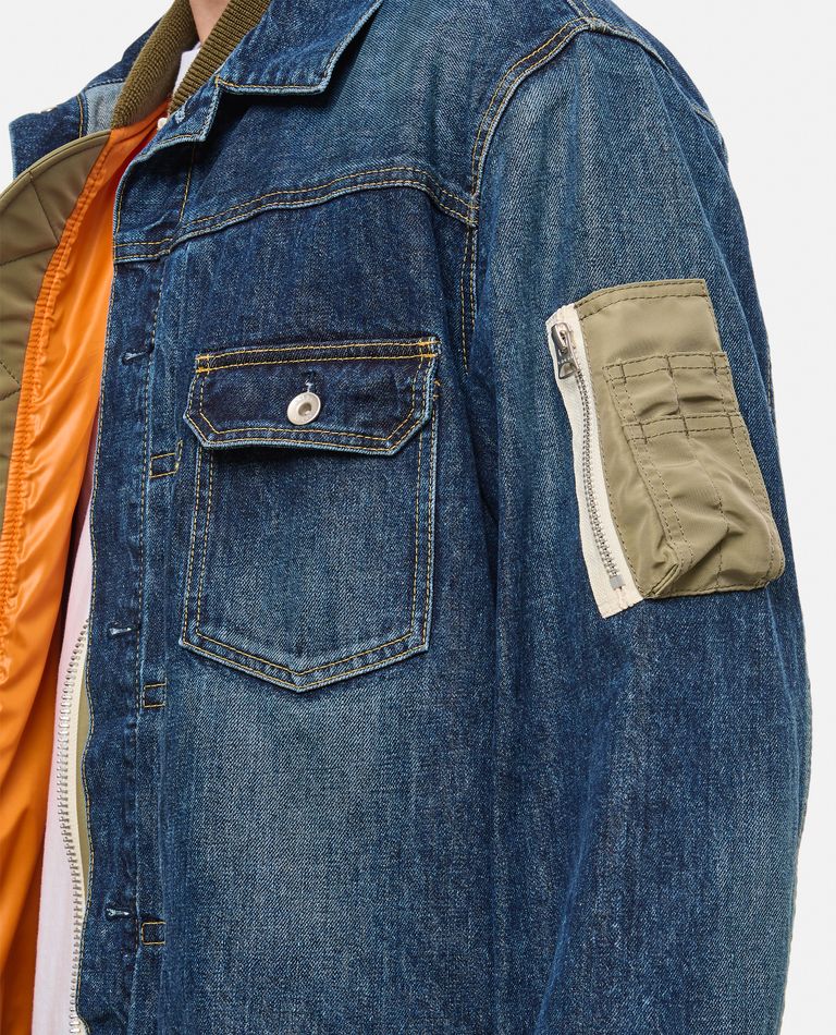 sacai - sacai Denim Blouson 22-02717M の通販 by Nia's shop｜サカイならラクマ