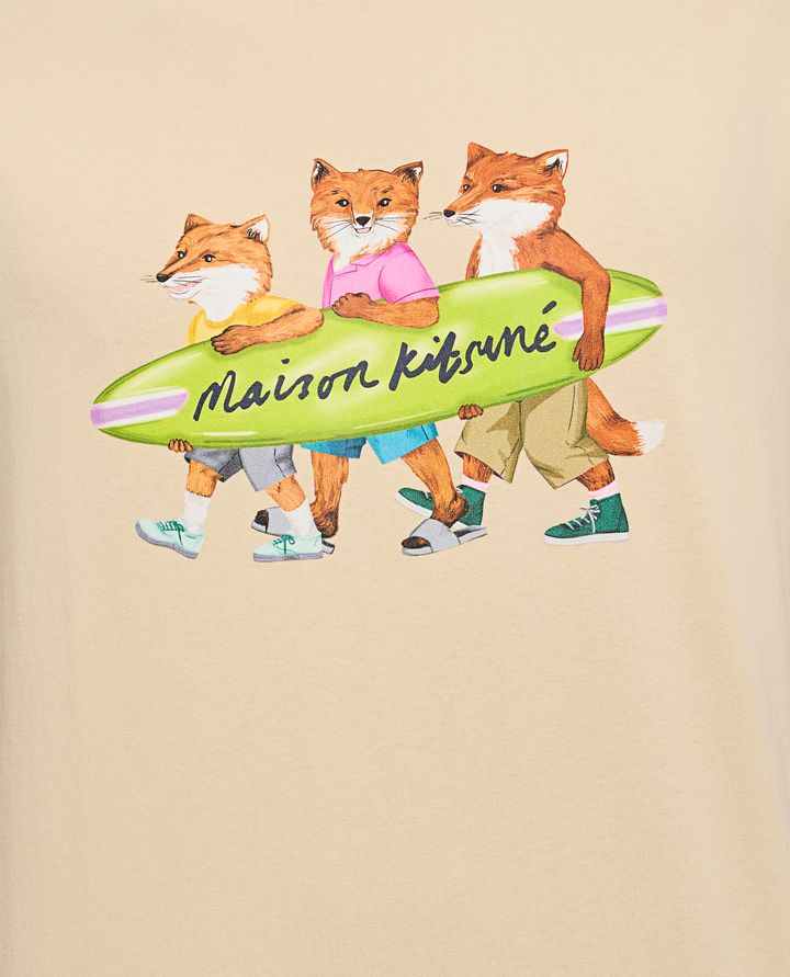 Maison Kitsuné - SURFING FOXES COMFORT T-SHIRT_4