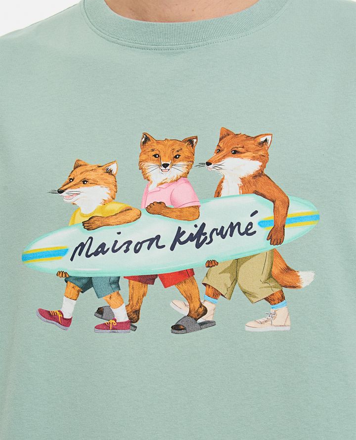 Maison Kitsuné - SURFING FOXES COMFORT T-SHIRT_4