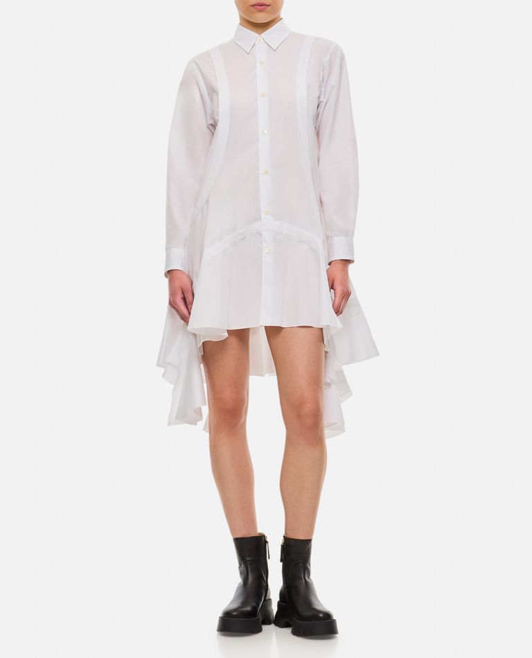 COTTON SHIRT DRESS