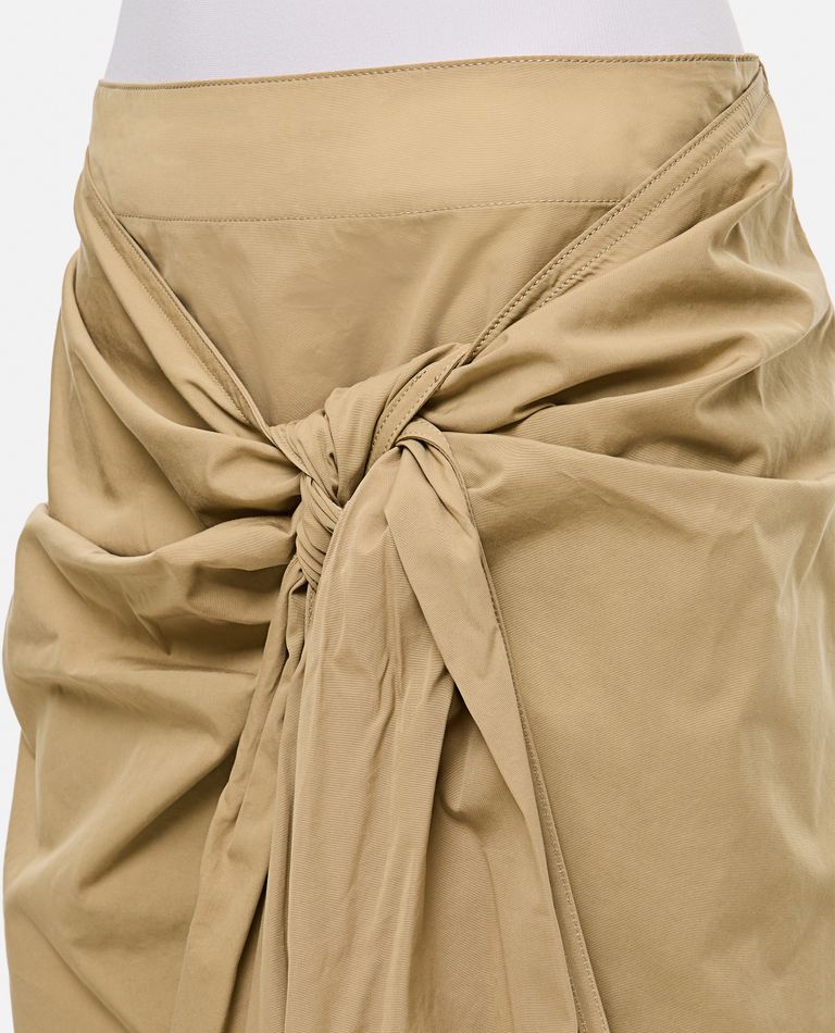 COTTON SKIRT W/KNOT for Women - Bottega Veneta | Biffi