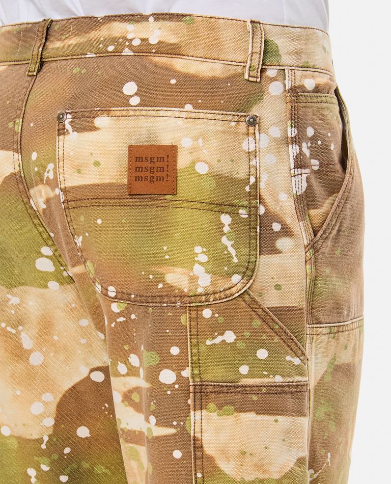 CAMOUFLAGE PANTS for Men - MSGM sale | Biffi