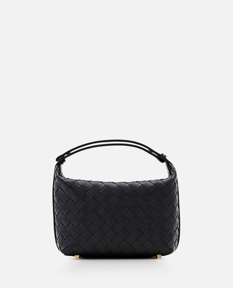 BOTTEGA VENETA MINI WALLACE LEATHER SHOULDER BAG