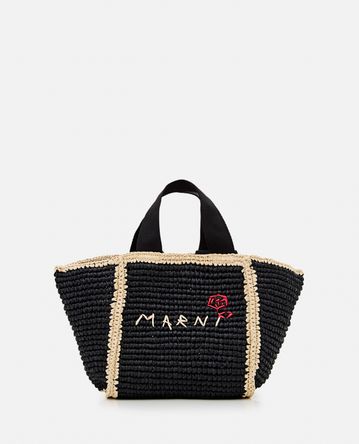 Marni - SMALL RAFFIA SHOPPING BAG