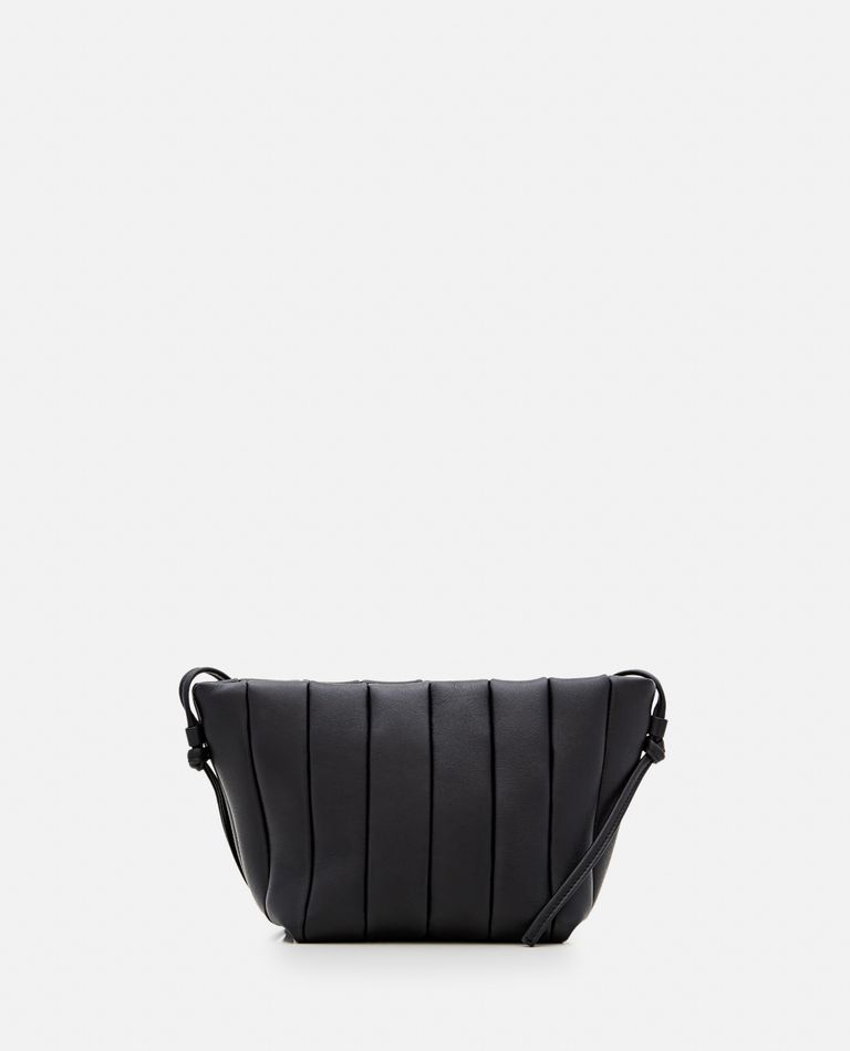 Maeden Boulevard Leather Shoulder Bag In Black