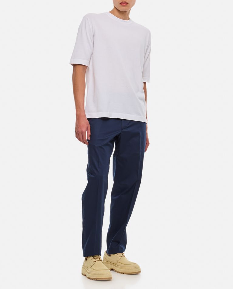 Shop K-way Combe Cotton T-shirt In White