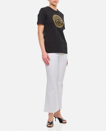 Versace - T-SHIRT IN JERSEY CON LOGO