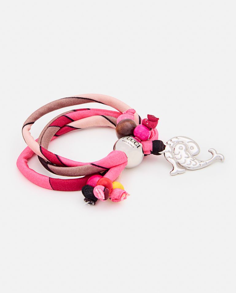 Shop Emilio Pucci Beach Bracelet In Multicolor