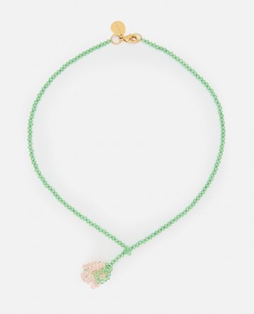 Simone Rocha - CLUSTER CRYSTAL FLOWER NECKLACE