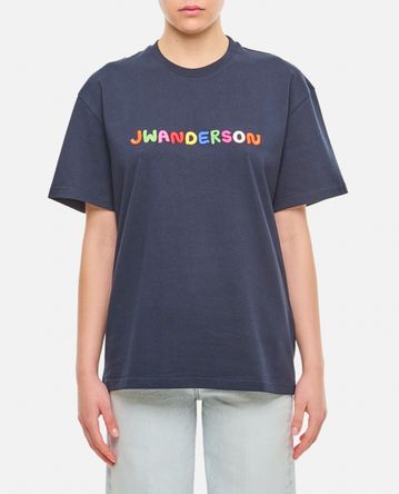 JW Anderson - JW ANDERSON X CLAY LOGO EMBROIDERY UNISEX T-SHIRT