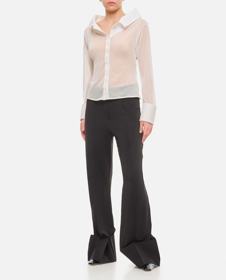 Jacquemus - HIGH-WAISTED BELL BOTTOM PANT_2