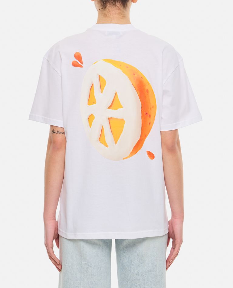 JW ANDERSON X CLAY JWA ORANGE PRINT UNISEX T-SHIRT for