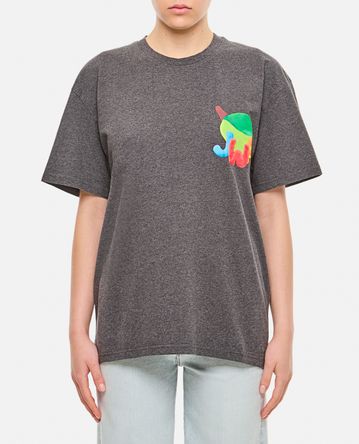 JW Anderson - JW ANDERSON X CLAY LIME PRINT T-SHIRT
